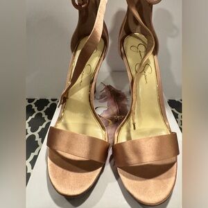 Jessica Simpson Tan Heels